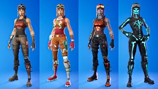 All Renegade Raider Skins Showcase Fortnite Battle Royale [upl. by Psyche]