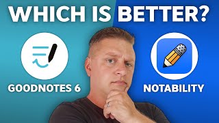 Goodnotes 6 vs Notability  Which is the Best Notetaker in 2024 [upl. by Kutzenco777]