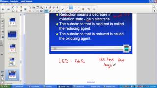 redox reactions example part 2 of lesson 4 [upl. by Imiaj]