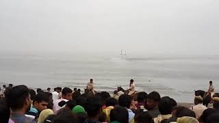 Shivling Darshan Bhavnagar Sea [upl. by Atiuqcir]