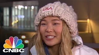 Olympian Chloe Kim Talks Twitter Sponsorships  CNBC [upl. by Iey]