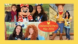 Disneyland Paris Vlog  May 2016 [upl. by Eelinnej257]