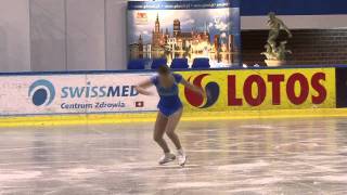 16 Kate CHARBONNEAU CAN  ISU JGP Baltic Cup 2011 Junior Ladies Short Program [upl. by Aticnemrac]