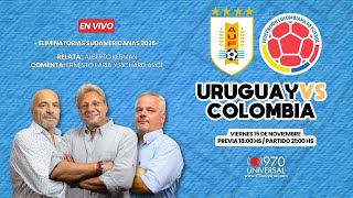 URUGUAY VS COLOMBIA EN VIVO  970 UNIVERSAL [upl. by Sumahs219]