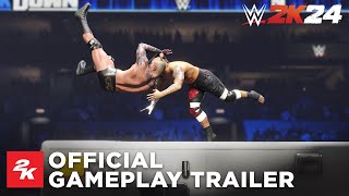 WWE 2K24  Official Gameplay Trailer  2K [upl. by Swen598]