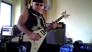 CARLSBRO KICKSTART 50W DEAN V with DEYMOUR DUNCAN JB [upl. by Iek]