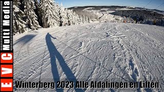 Winterberg 2023 The Movie  All Slopes and Lifts  Crashes and a Funny Blooper [upl. by Arikihs401]