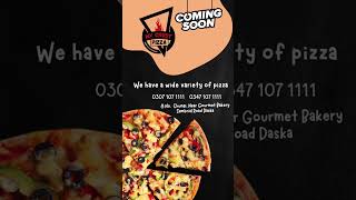 Cheese cravings Don’t you worry My Crust Pizza is coming to Daska City 03071071111 [upl. by Drusus]