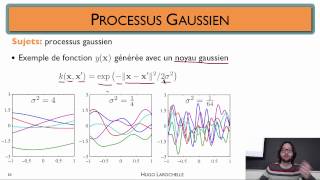 Apprentissage automatique 106  Apprentissage bayésien  processus gaussien [upl. by Kcirdle722]