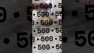 500 ka note barbad  😱 experiment physics shorts funny money ashusir scienceandfun [upl. by Ntisuj543]