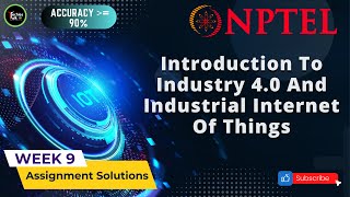 NPTEL Introduction To Industry 40 And Industrial Internet Of Things Week 9 Quiz Assignment Solution [upl. by Ynohtnad]