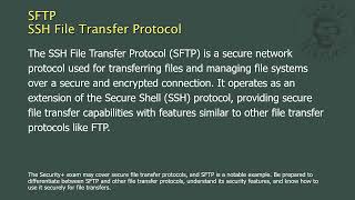 SFTP  SSH File Transfer Protocol [upl. by Llenad530]