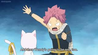 Fairy Tail 100 Years Quest Ep 14  Natsu Tells Carla That Touka Is An Exceed Scene [upl. by Tterab101]