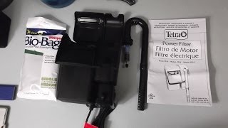 Tetra Whisper PF10 Aquarium Filter 510 Gallons  Unboxing  120 [upl. by Mccully]