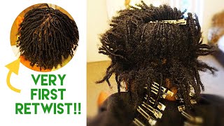 VERY FIRST RETWIST ON LONG STARTER COILS [upl. by Ludwigg706]