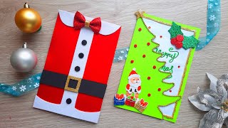 5 HERMOSAS TARJETAS DE NAVIDAD PARA DAR DE REGALO  FELICITACION O INVITACIÓN [upl. by Millham152]