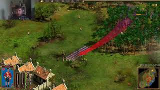 Cossacks 2 Napoleonic Wars Battles Waterloo [upl. by Lehteb]