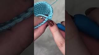 Single Crochet Stitch Tutorial For Amigurumi amigurumi shorts [upl. by Llertnom]