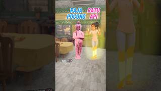 DUEL SERU RATU API 🆚 RAJA POCONG 😱👻🔥  MRI shorts [upl. by Sirois]