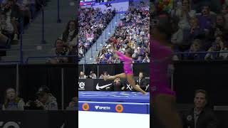 Simone Biles Slow Motion Vault Core Hydration Classic 2024 [upl. by Notnil]