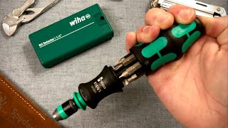 EDC Screwdriver Wera Kraftform Kompakt 26 and Wiha 14” Bit Selector [upl. by Oninrutas]