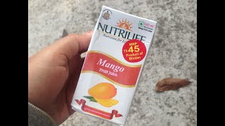 Nutrilife  Mango juice  Review [upl. by Ainezey]