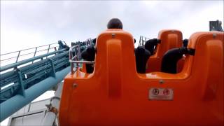 La Ronde Le Boomerang  On Ride POV  August 15 2015 [upl. by Virgie]