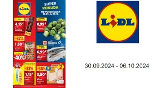 Lidl katalog HR  3009  06102024 [upl. by Ycnay]