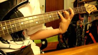 12345 I love you  The Bottom Blues Bass Cover [upl. by Casimir]