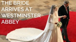 Catherine Middleton walks down the aisle [upl. by Eitnom121]