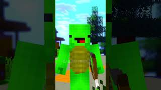 Brave Mikey Saves JJs Sister in Minecraft  MAIZEN shorts [upl. by Thecla633]