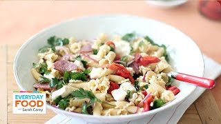 Antipasta Pasta Salad  Everyday Food with Sarah Carey [upl. by Ainitsirc271]