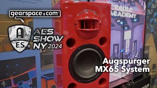 Augspurger MX65 System  Gearspace  AES NYC 2024 [upl. by Iman214]