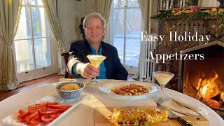 Easy Holiday Appetizers  MakeAhead Recipes [upl. by Vachill]