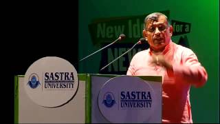 SGurumurthy  New Ideas for a New India  The Hindu amp Sastra University [upl. by Bordy]