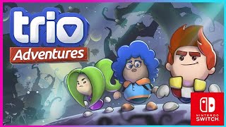 Trio Adventures Nintendo Switch HD Gameplay [upl. by Hein]