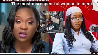 Michaelah Montgomery faces most disrespectful woman in media Tezlyn Figaro embarrassing herself [upl. by Ecam]