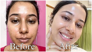 “Unsponsored” Affordable 4step Morning Skincare Routine for healthy glowing skin [upl. by Akcire]