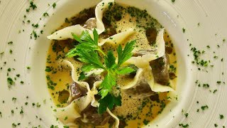 Mushroom Ravioli – Bruno Albouze [upl. by Niasuh]