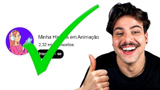 Dei outra chance pro Minha História em Animação pra ver se é bom mesmo e [upl. by Etnovahs61]