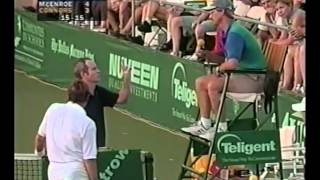 Jimmy Connors vs McEnroe Final  Nuveen 1998 [upl. by Annoya441]