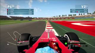 F1 2013 PS3  Carrera Fernando Alonso  Montmelo [upl. by Roche]