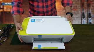 HP DeskJet 2135 All in one Color Printer Unboxing [upl. by Analaf]