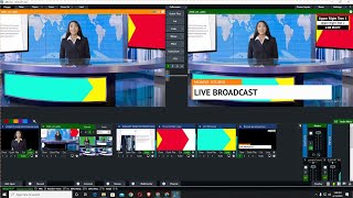 NEWS BROADCAST USING VMIX 26 amp SINGULAR LIVE TITLER [upl. by Liartnod]