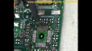 Removing audio chip of computer motherboard English [upl. by Lednic35]