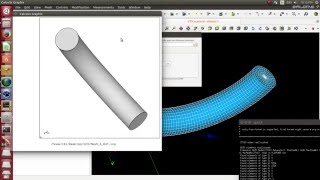 Lesson 38  Salome MECA Radial Mesh [upl. by Fontes]