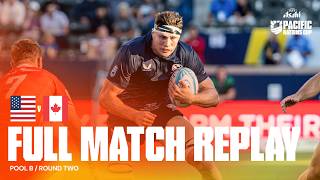 North American Battle  USA v Canada  Full Match Replay  Asahi Super Dry Pacific Nations Cup 2024 [upl. by Atterahs]