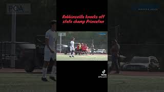 Robbinsville beats Princeton 21 hssoccer [upl. by Beesley]