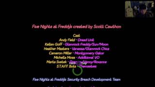 🔥Five Nights At Freddys Security Breach all endings 🔥😤 Come Watch [upl. by Cheryl396]