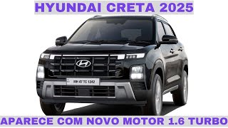 Novo Hyundai Creta com motor 16 turbo chega em outubro Tudo que você precisa saber [upl. by Reffinnej]